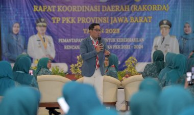Ridwan Kamil Minta Kader PKK Sebarkan Berita Baik
