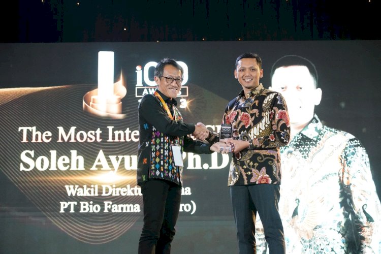 Wakil Direktur Utama Bio Farma Diganjar The Most Intelligence CIO Kok Bisa?