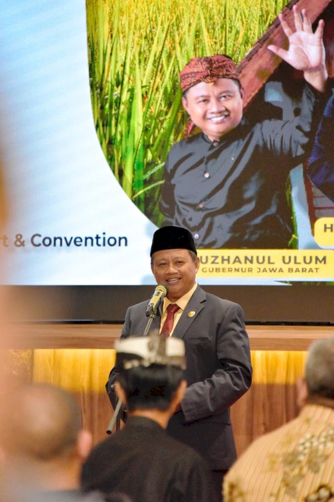 Buka Forum Silaturahmi Masyarakat Adat Jabar, Uu Ruzhanul: Kebudayaan Harus Dilestarikan