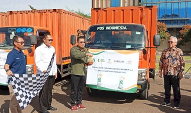 Distribusikan Cadangan Pangan 2023, Pos Indonesia Siapkan 7 Ribu Armada