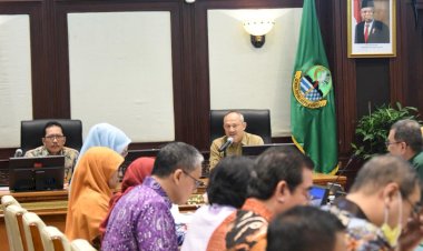 Sekda Jabar dan Baleg DPR RI Bahas Penyusunan RUU Statistik