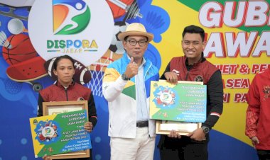 Ridwan Kamil Beri Kadeudeuh Atlet SEA Games dan Para Games
