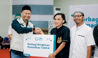 Ratusan Paket Sembako Disalurkan Bagi Anak Yatim