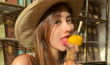 Ghea Youbi Jilat Es Krim saat Kepanasan  Bikin Otak Netizen Traveling