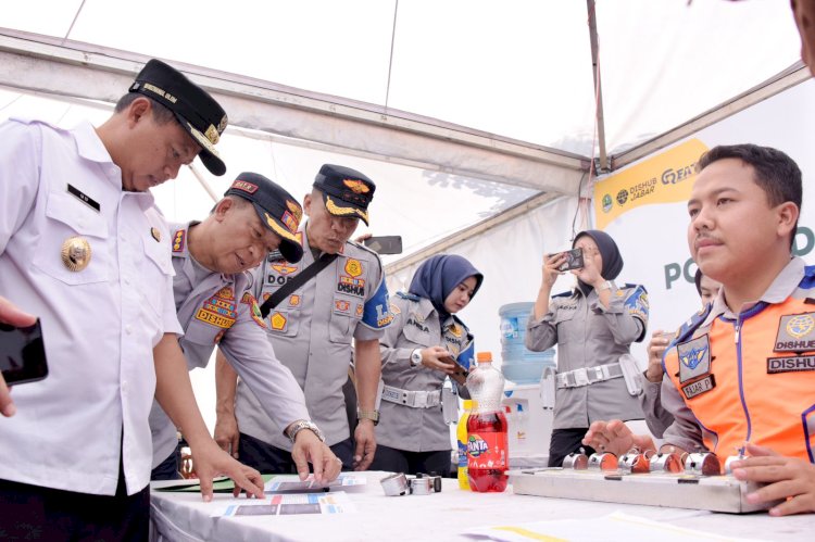 Tinjau Arus Balik di Kadungora Garut, Wagub Uu : Kecelakaan Minim