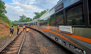 Jalur Sukatani - Ciganea Sudah Bisa dilalui KA dengan Pembatasan Kecepatan