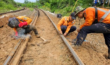 Proses Penanganan Selesai, Kedua Jalur pada Petak Jalan Sukatani - Ciganea bisa Dilewati