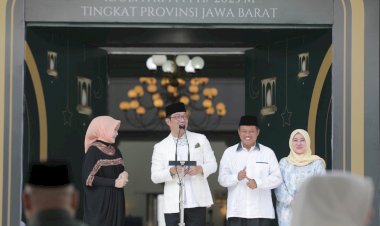 Halalbihalal Idulfitri Tingkat Provinsi, Ridwan Kamil Sampaikan Capaian Pembangunan Jabar