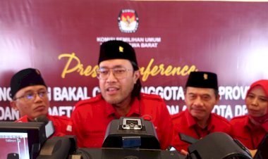 PDIP Jabar Daftarkan 120 Bacaleg ke KPU