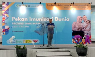 Sukseskan Pekan Imunisasi Dunia, Pemprov Jabar Tingkatkan SDM