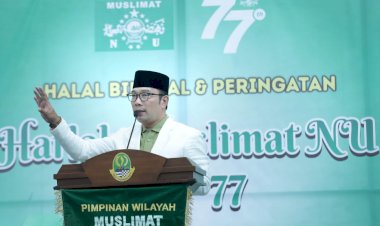 Ridwan Kamil Dapat Penghargaan Jer Basuki Mawa Beya