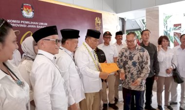 Gerindra Jabar Daftarkan 120 Caleg ke KPU