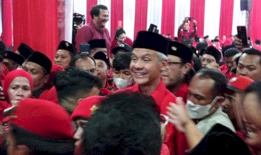Kunjungi Bandung, Ganjar Pranowo : Lumbung Suara Jabar Masih Seksi