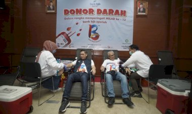 Milad ke-13, bank bjb syariah Gelar  Khitanan Massal dan Donor Darah