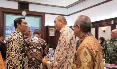 Terima Calon Duta Besar dan Konsul Jenderal, Pesan Ridwan Kamil: Promosikan Potensi Unggulan Jawa Barat