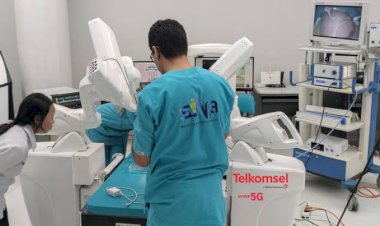 Jaringan 5G Telkomsel Dukung Uji Coba Robotic Telesurgery Pertama di RI