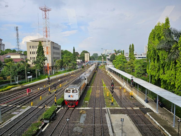 Sejumlah Perjalanan KA Terganggu , Daop 2 Bandung Ungkap Penyebabnya