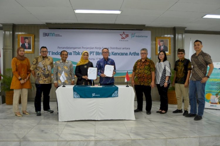 Tingkatkan Ketersediaan Produk, Indofarma Kolaborasi Perkuat Jaringan Distribusi