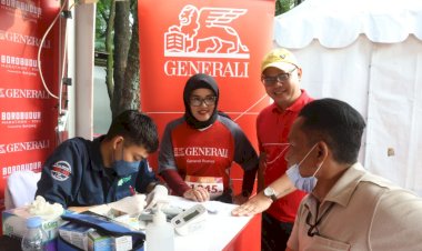 10 Ribu Pelari Borobudur Marathon 2023 Terjamin Asuransi Generali