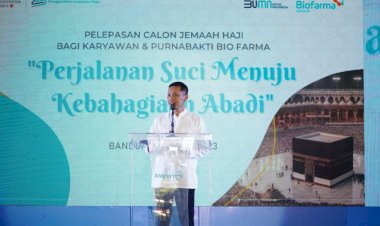 33 Karyawan dan Pensiunan Bio Farma Berangkat Haji Gratis