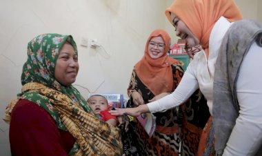 Atalia Praratya Apresiasi Program Rapot Keluarga Posyandu Edelweiss di Bekasi
