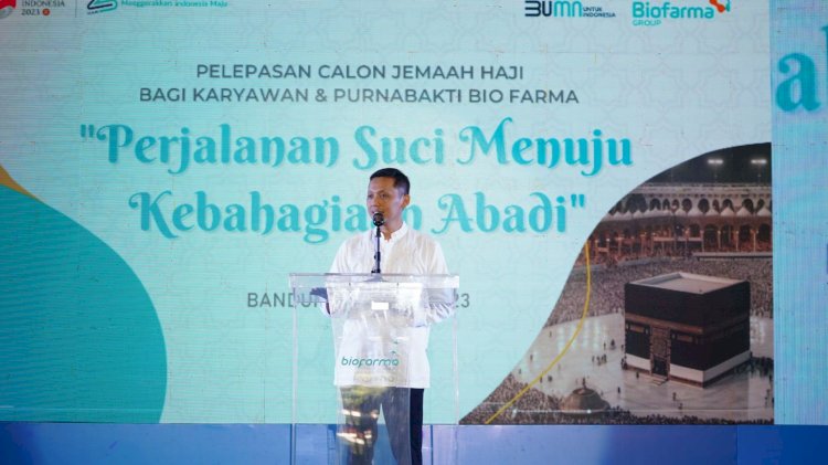 33 Karyawan dan Pensiunan Bio Farma Berangkat Haji Gratis