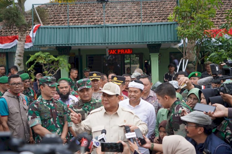 Menhan Dukung Sepeda Motor Operasioanal Babinsa Kodam III/Siliwangi