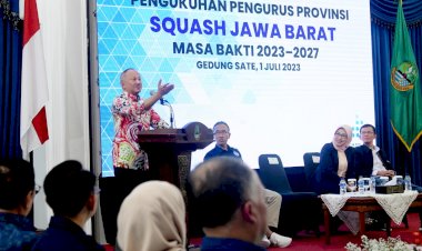 Sekda Setiawan Optimistis Cabor Squash Mampu Sumbang Emas untuk Jabar di PON 2024