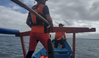 Tim SAR Gabungan Cari Korban  Terseret Arus di Pantai Barat Pangandaran