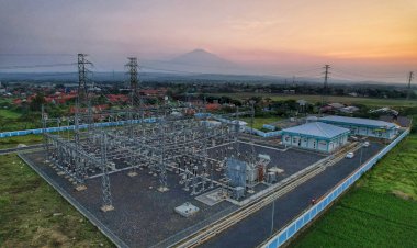 Gardu Induk Kawasan Industri Kabupaten Cirebon Rampung Dibangun