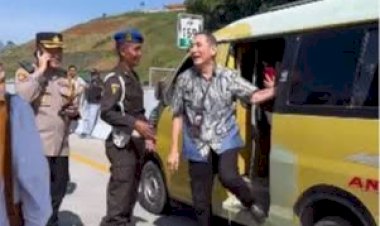 Bos Jalan Tol Jusuf Hamka Harus Naik Angkot Saati Peresmian Cisumdawu