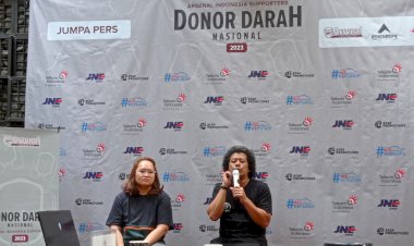 Arsenal Indonesia Supporters dan EIGER Gelar Donor Darah Serentak Nasional
