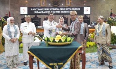 Hari Jadi Kota Cirebon, Gubernur Ridwan Kamil Minta Pemda Kota Siapkan SMK untuk Dukung Rebana