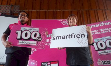 Paket 100 GB Smartfren Cuma Rp100 Ribu, Berminat?
