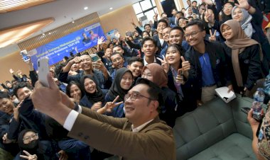 Datangi Kampus IPB, Ridwan Kamil: Jadilah Bagian Succes Story Indonesia Emas 2045