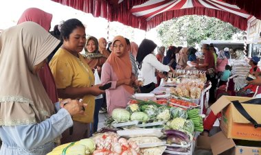 DKPP Jabar Gulirkan Gerakan Pangan Murah di Kabupaten Indramayu