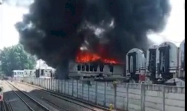 PKLG Purwakarta Terbakar, Perjalanan KA di Stasiun Purwakarta Tidak Terganggu