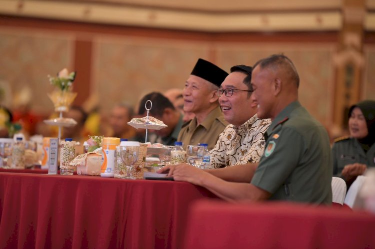 Gubernur Ridwan Kamil Optimistis Pangdam III Siliwangi Baru Dukung Jabar Juara