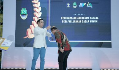 Jabar Terbanyak Penyumbang Desa Sadar Hukum se-Indonesia