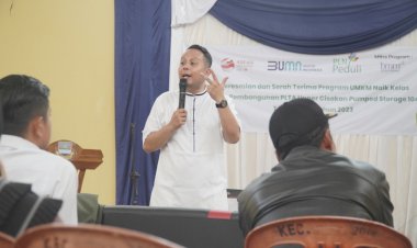 UMKM di Sekitar Proyek PLTA Cisokan Diberi Pelatihan