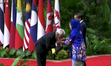 Hadiri KTT ASEAN, Perdana Menteri Timor Leste Cium Tangan Iriana Jokowi