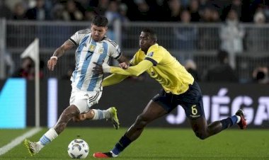 Lawan Ekuador, Argentina Menang Tipis