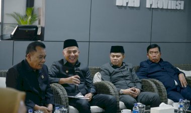 Bey Machmudin Bersilaturahmi dengan Pimpinan dan Ketua Fraksi DPRD Jabar