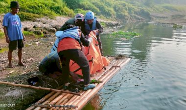 Bocah Tenggelam di Sungai Citarum Ditemukan