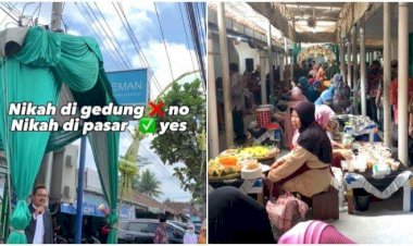 Viral, Suguhan Resepsi Pernikahan Ini Bikin Salfok Netizen