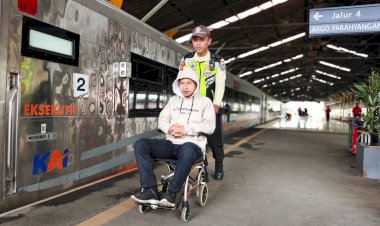 Daop 2 Bandung Berikan Diskon 20 Persen bagi Penumpang Disabilitas Kereta Api