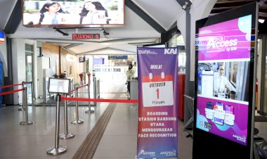 Mulai 1 Oktober 2023, Gate Utara Stasiun Bandung Khusus Layani Face Recognition Boarding