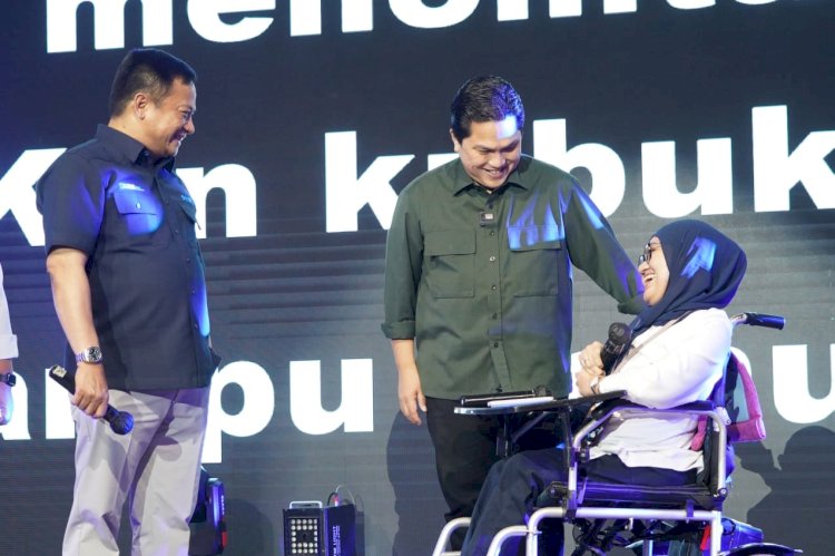 Erick Thohir: PNM Harus Selalu Hadir Bagi Masyarakat Disabilitas