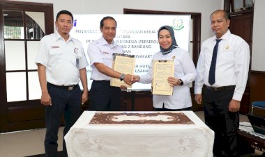 Daop 2 Bandung dan Kejari Purwakarta Tandatangani Kerja Sama Penanganan Masalah Hukum Bidang Perdata dan TUN