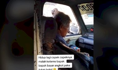 Penumpang Bayar Ongkos Angkot Pakai Tutup Botol, Respon Sopir Bikin Kaget